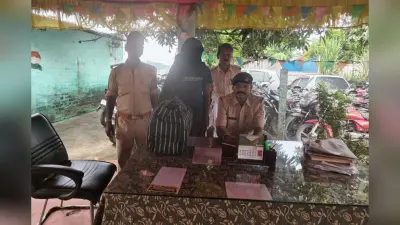 किराना दुकान की आड़ में चल रहा था नशा का कारोबार! पुलिस की छापेमारी में 4 किलो से अधिक गांजा के साथ एक गिरफ्तार